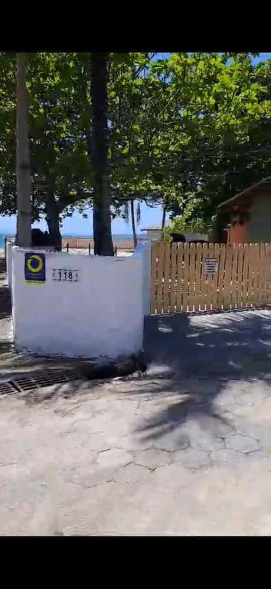 Pe Na Areia, Casa Na Praia De Frente Para O Mar Florianopolis Exterior photo