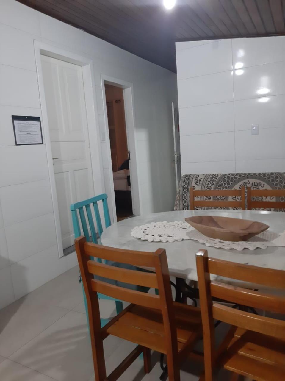 Pe Na Areia, Casa Na Praia De Frente Para O Mar Florianopolis Exterior photo
